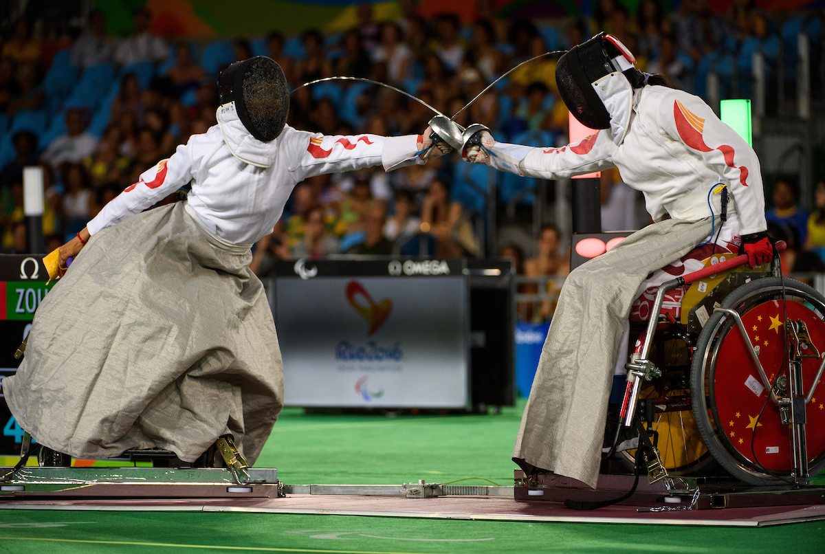 Escrime En Fauteuil Roulant - Swiss Paralympic